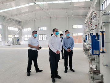 黄万民书记一行赴奇趣分分生产研发基地调研指导